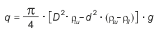 Formula distanza appoggi tubazioni sospese