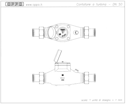 Contatore a turbina