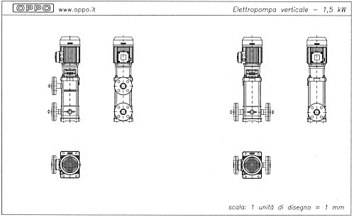 Elettropompa verticale