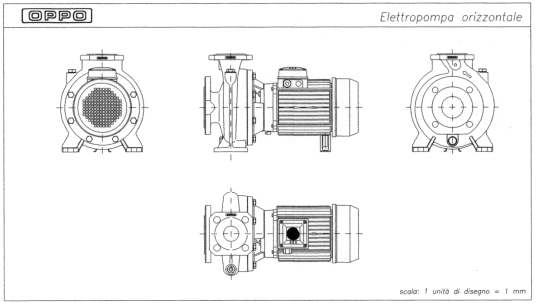 Elettropompa orizzontale