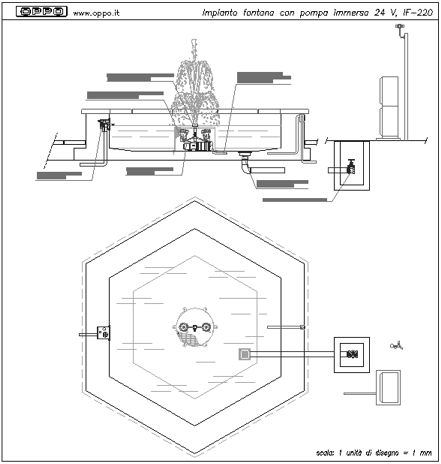 Impianto fontana IF-220