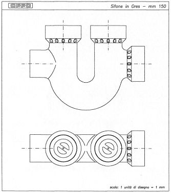 Sifone in Gres
