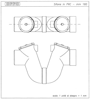 Sifone in PVC