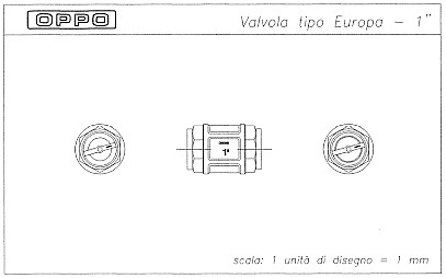 Valvola tipo Europa