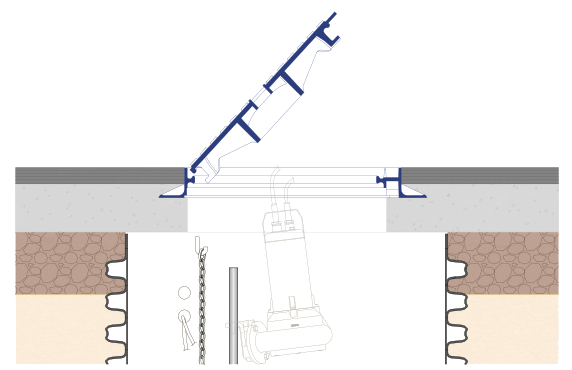 Impianto prefabbricato Elift aree carrabili