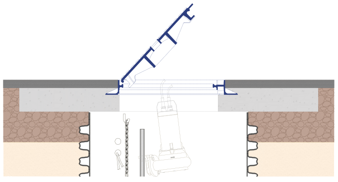 Impianto prefabbricato Elift aree stradali