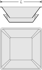 Sifoni in PP per Griglie concave