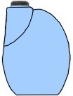 Serbatoio in Polietilene forma ovoidale