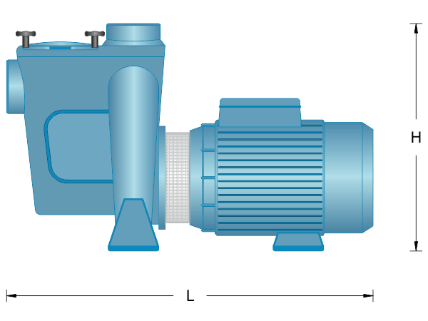 Elettropompa per piscina EPP-NC