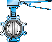 Valvola a farfalla LUG