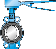 Valvola a farfalla Wafer