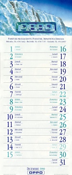 Calendario 1990