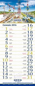 Calendario 2016